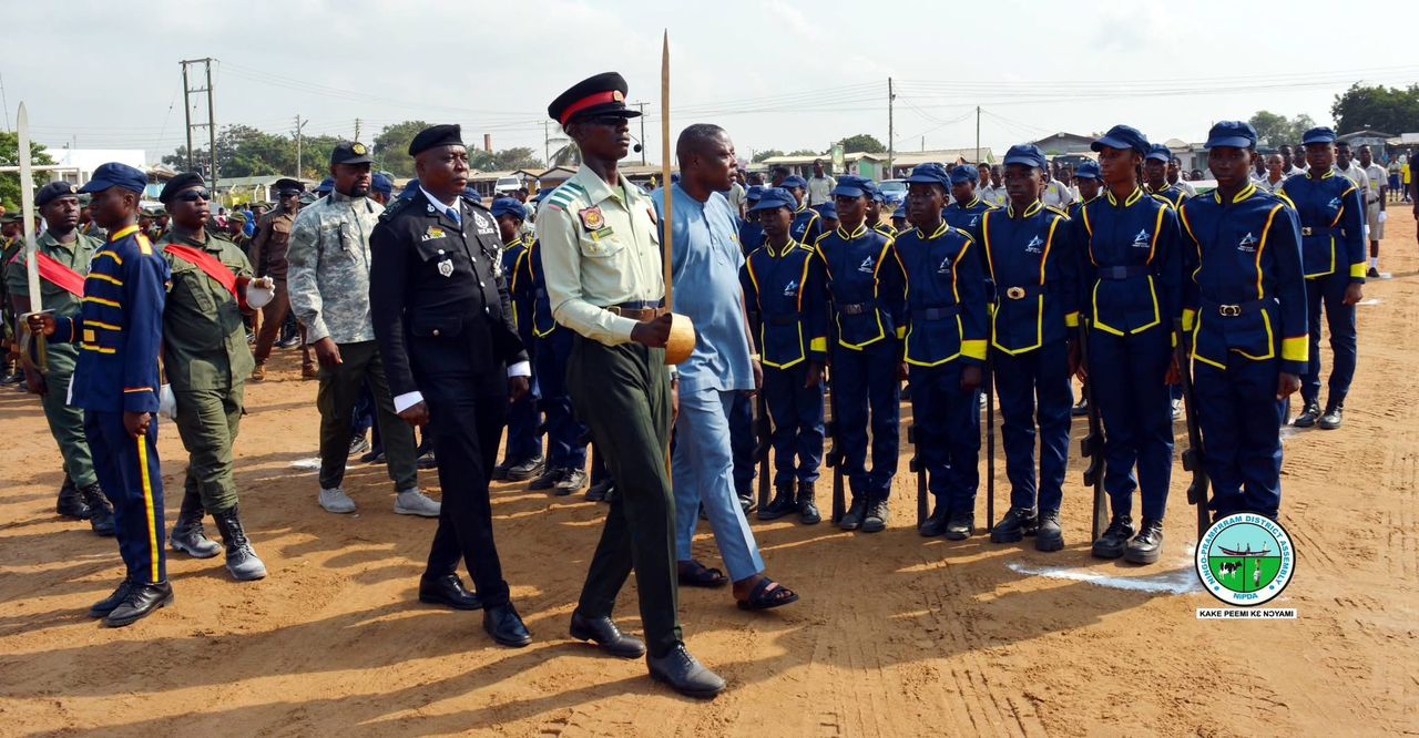 Independence Day parade inspection