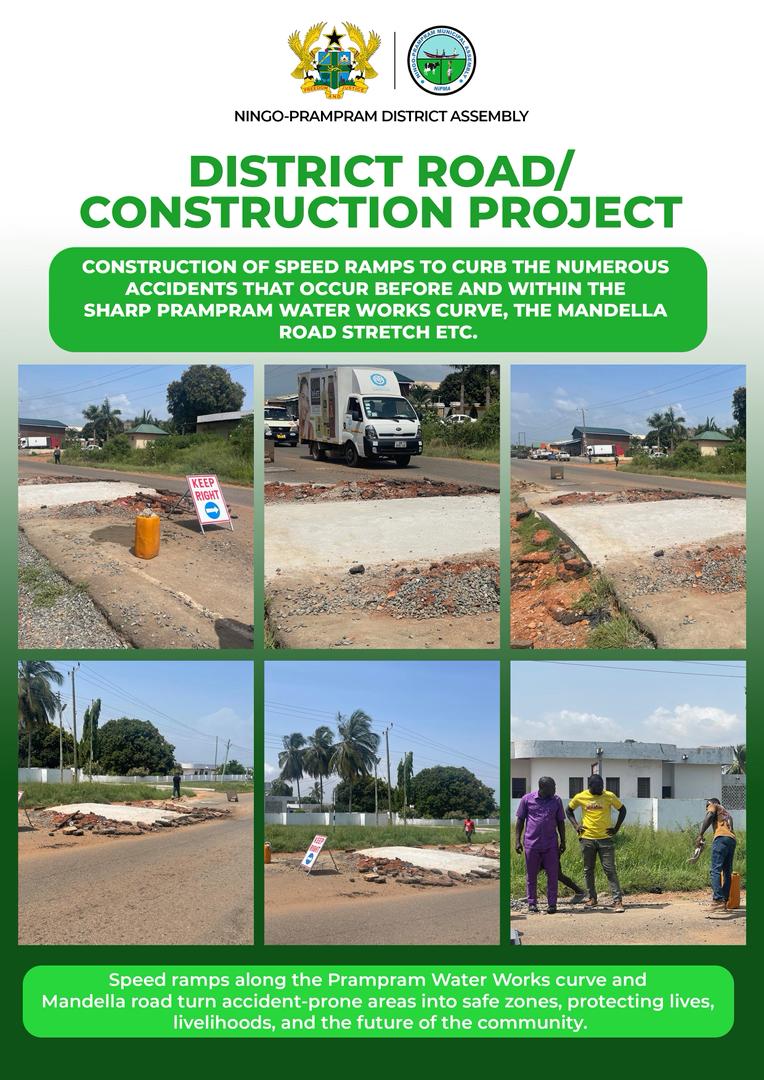 Construction of Speed Ramps