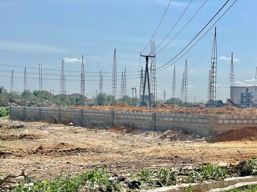 Classroom Block Dawhenya – construction progress 2