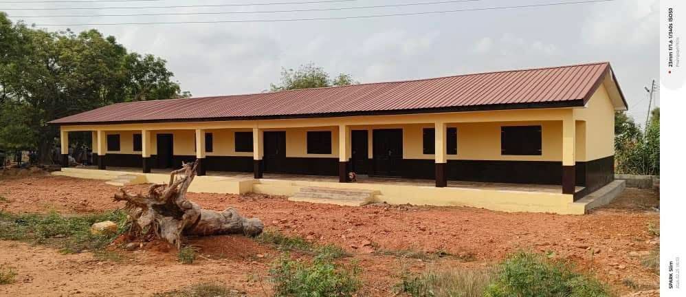 JHS Block Afienya D/A Basic D – construction progress 1