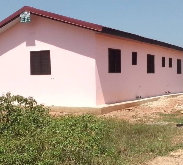 Staff Accommodation Block at Otsebleku CHPS Compound